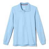 French Toast Long-Sleeve Pique Polo