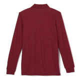 French Toast Long-Sleeve Pique Polo