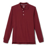 French Toast Long-Sleeve Pique Polo