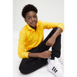 French Toast Long-Sleeve Pique Polo