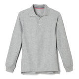 French Toast Long-Sleeve Pique Polo