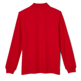 French Toast Long-Sleeve Pique Polo