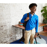 French Toast Long-Sleeve Pique Polo