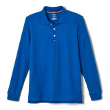 French Toast Long-Sleeve Pique Polo