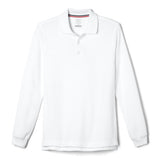 French Toast Long-Sleeve Pique Polo