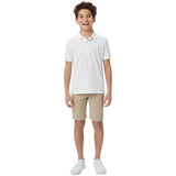 French Toast Boys Short Sleeve Moisture Wicking Stretch Sport Polo Shirt