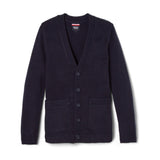 French Toast Mens V-Neck Cardigan Sweater