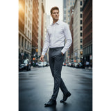 French Toast Mens Long Sleeve Dress Shirt