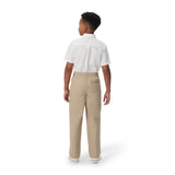 French Toast Pull-On Straight Fit Stretch Twill Pant