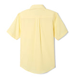 French Toast Little Boys' Short Sleeve Dress Shirt with Expandable Collar
