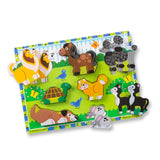 Melissa and Doug Pets Chunky Puzzle - 8 Pieces