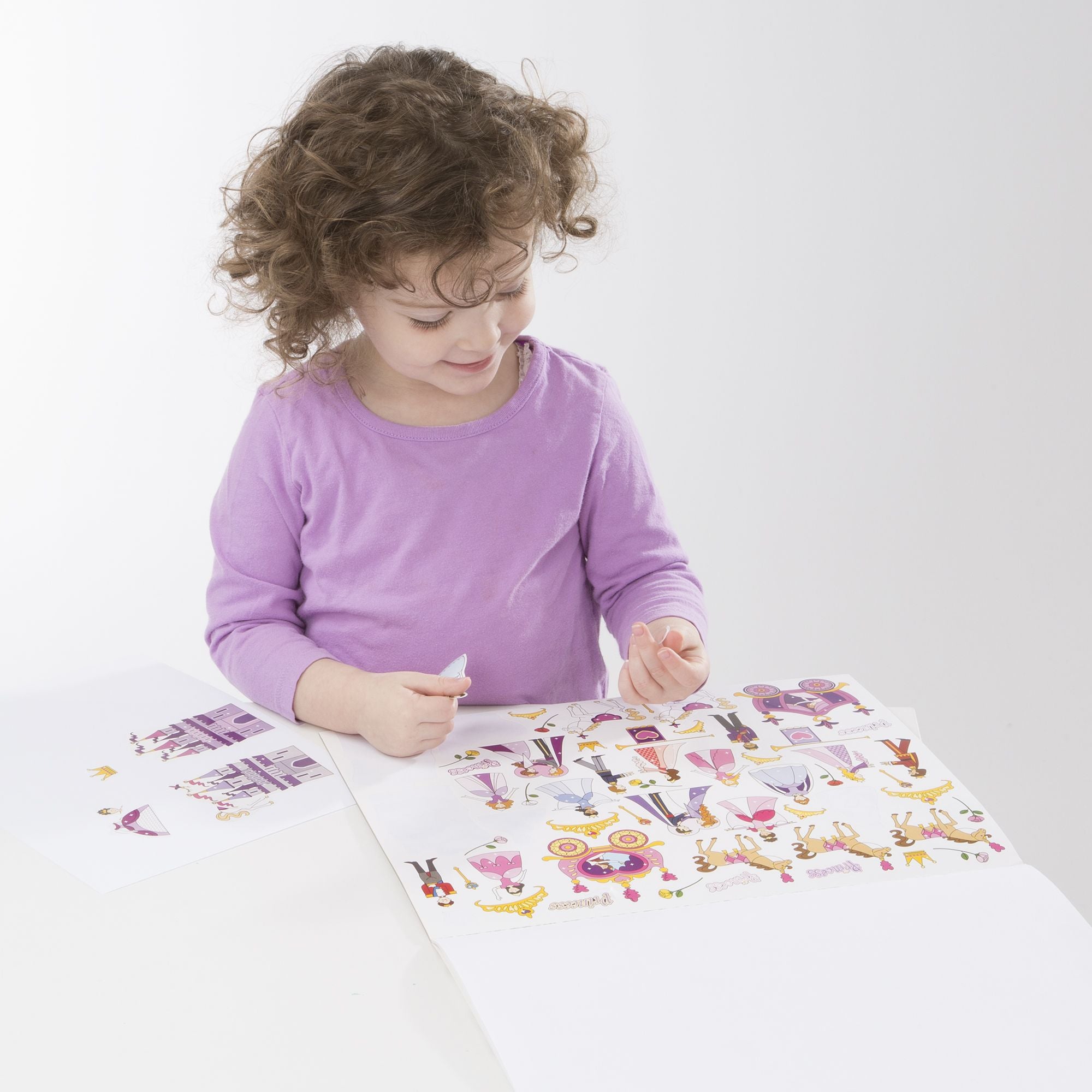 Sticker Collection Book: 500+ Stickers - Princesses, Tea Party