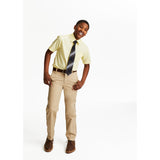 French Toast Boys 8-20 Adjustable Waist Flat Front School Pant