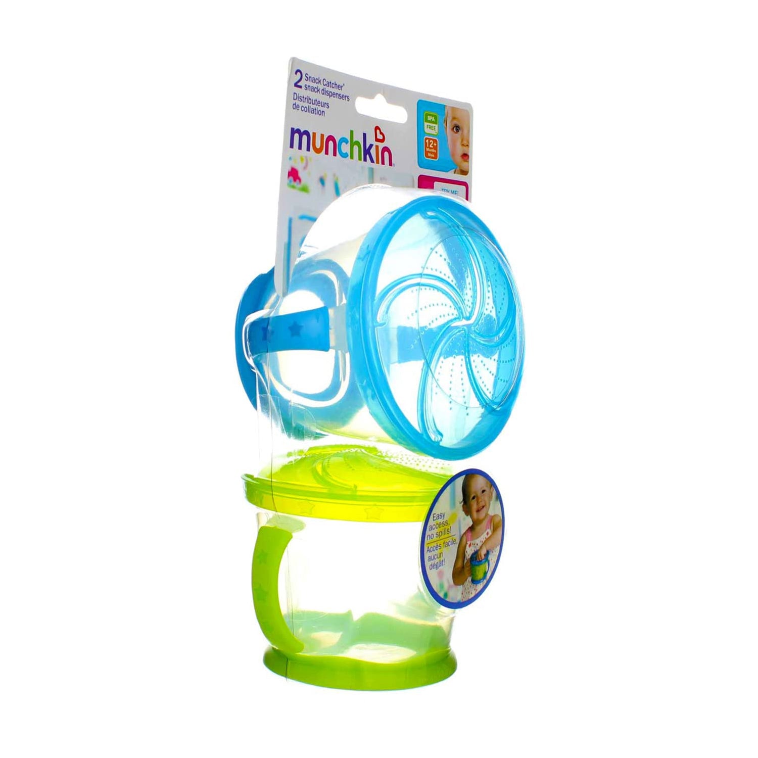 Munchkin Spill-Proof Cup & Snack Catcher, 2 in 1