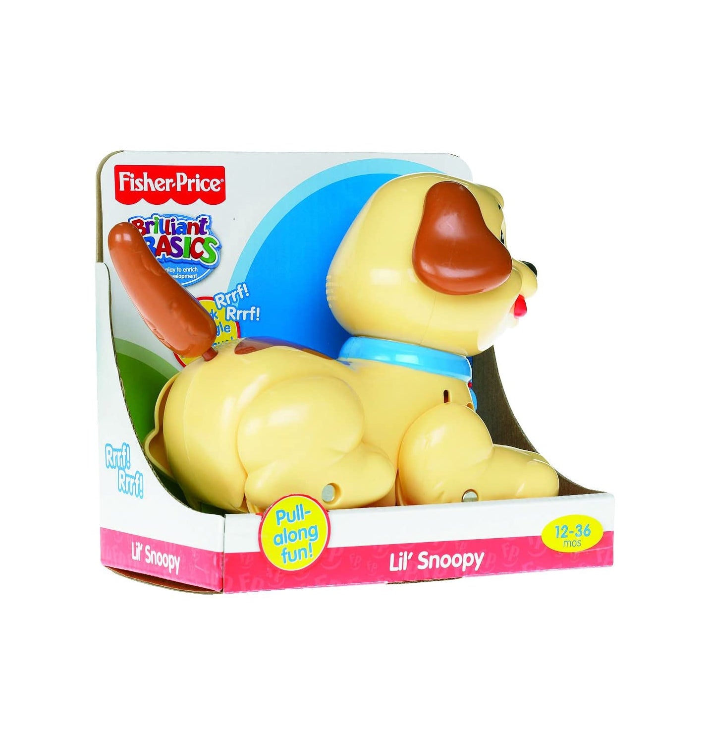 Fisher Price Pull Me Along Lil' Snoopy