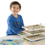 Melissa and Doug Wire Puzzle-Storage Rack