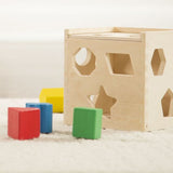 Melissa and Doug Shape Sorting Cube Classic Toy