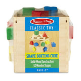 Melissa and Doug Shape Sorting Cube Classic Toy
