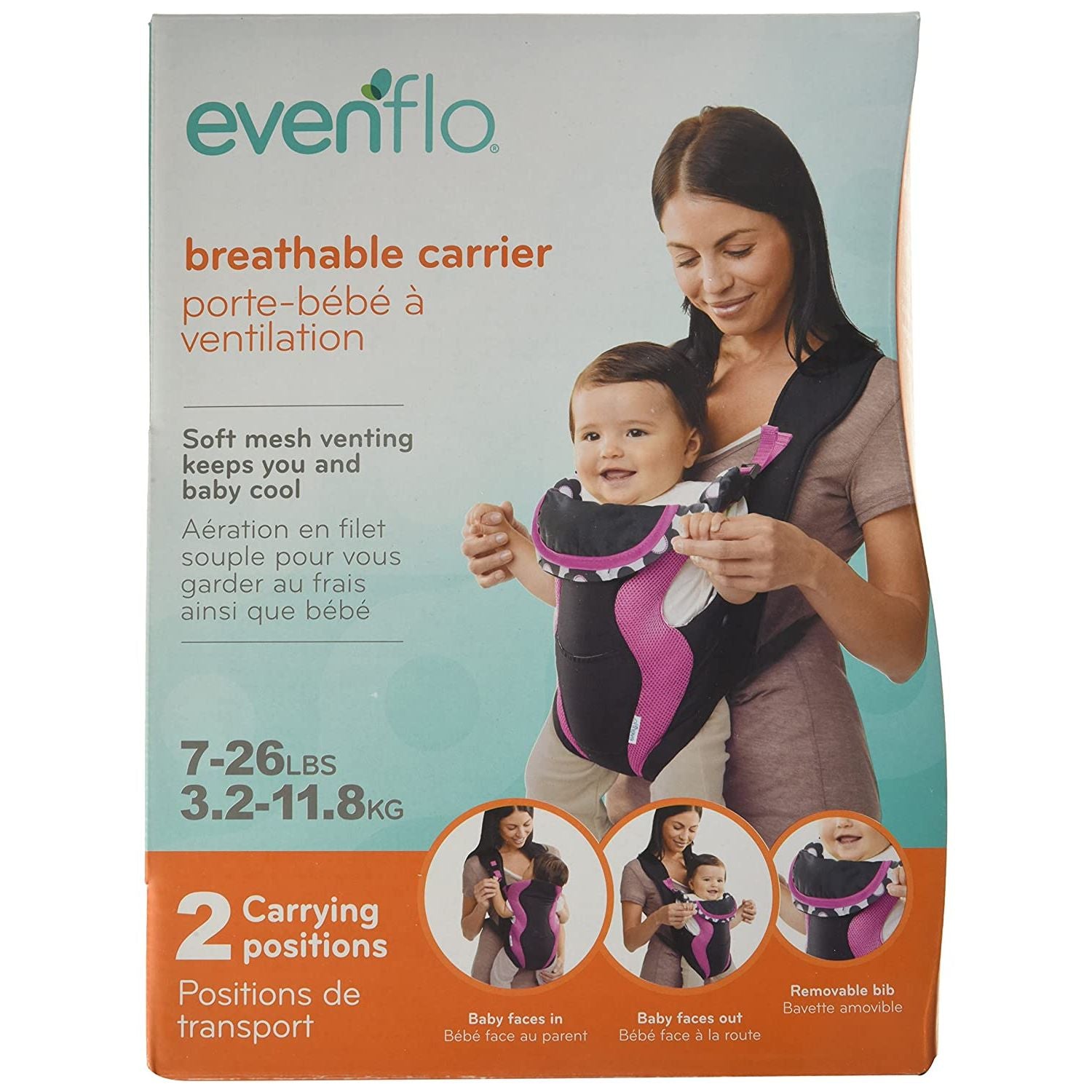 evenflo marianna Evenflo Breathe Soft Carrier, Marianna