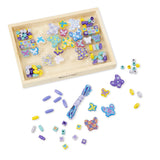 Melissa and Doug Created by Me! Butterfly Beads Wooden Bead Kit