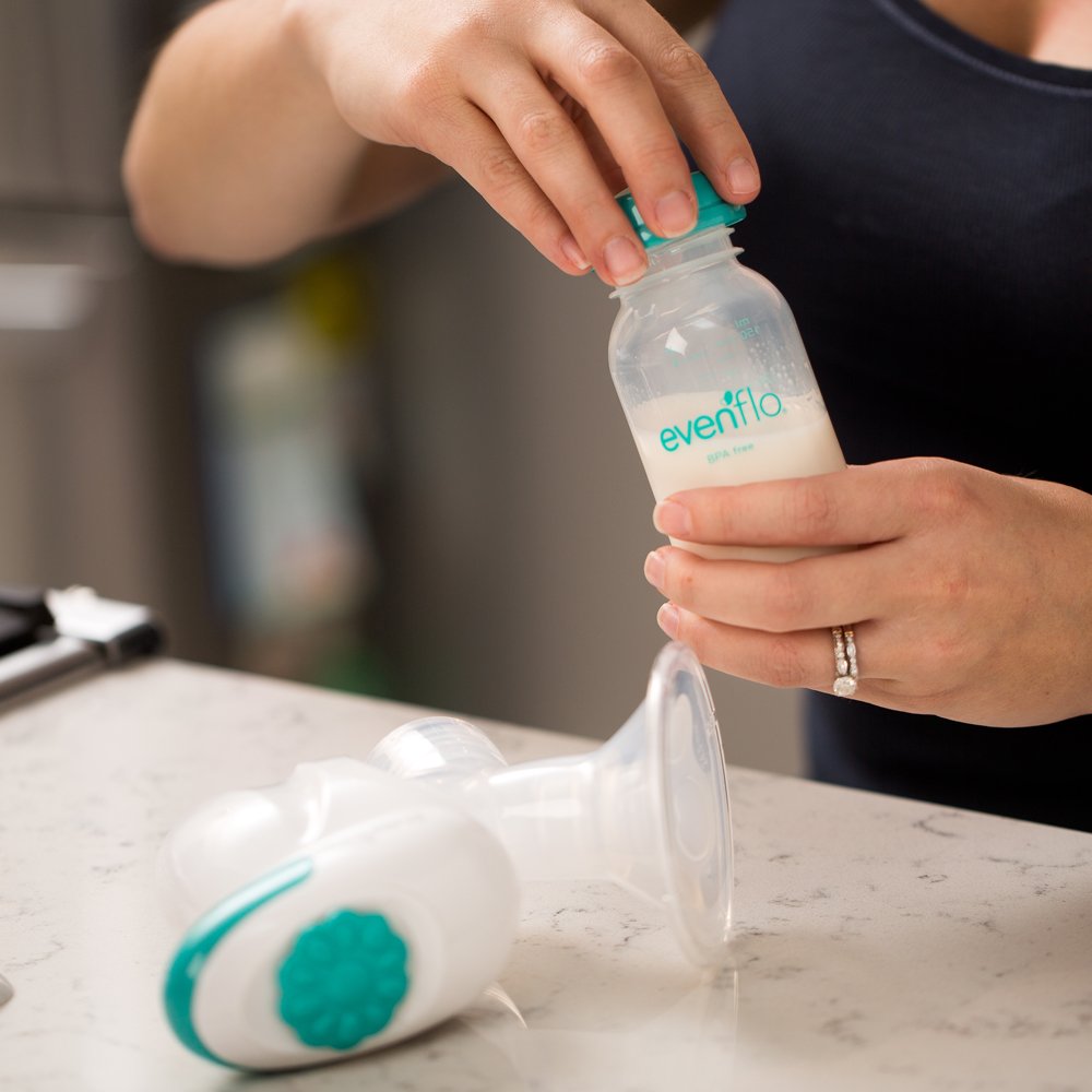 evenflo milk storage bottles Evenflo Breast Milk Collection Bottles, 5oz