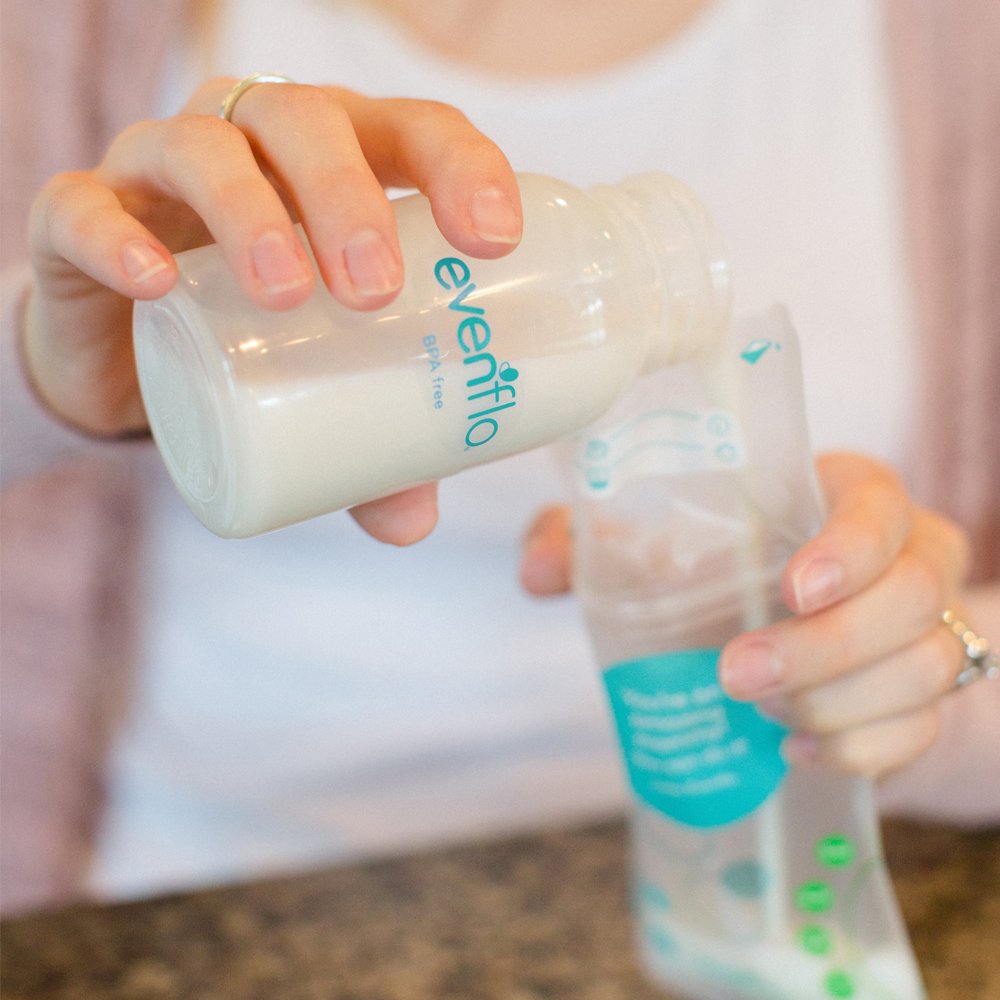 evenflo breast milk storage bottles Evenflo Breast Milk Collection Bottles, 5oz