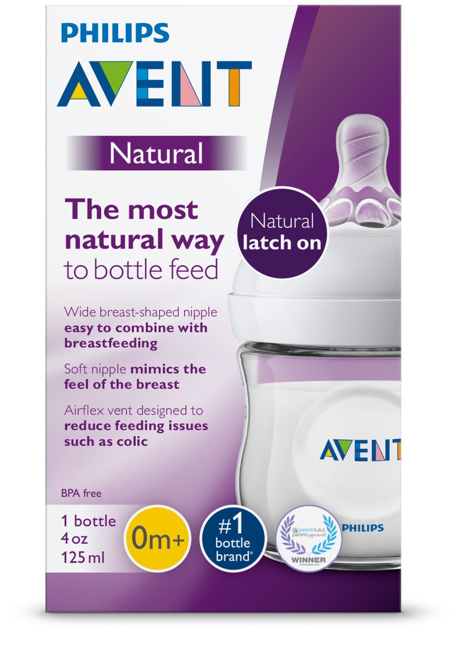 Philips Avent Natural Baby Bottle with Natural Response Nipple – S&D Kids