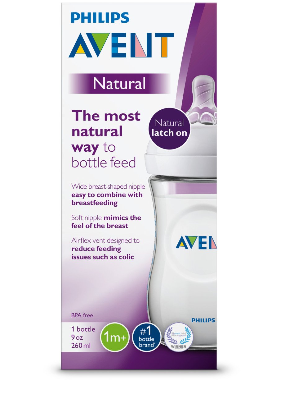 Philips Avent Natural Baby Bottle with Natural Response Nipple – S&D Kids