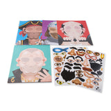 Melissa and Doug Make-a-Face Crazy Characters Stickers Pad