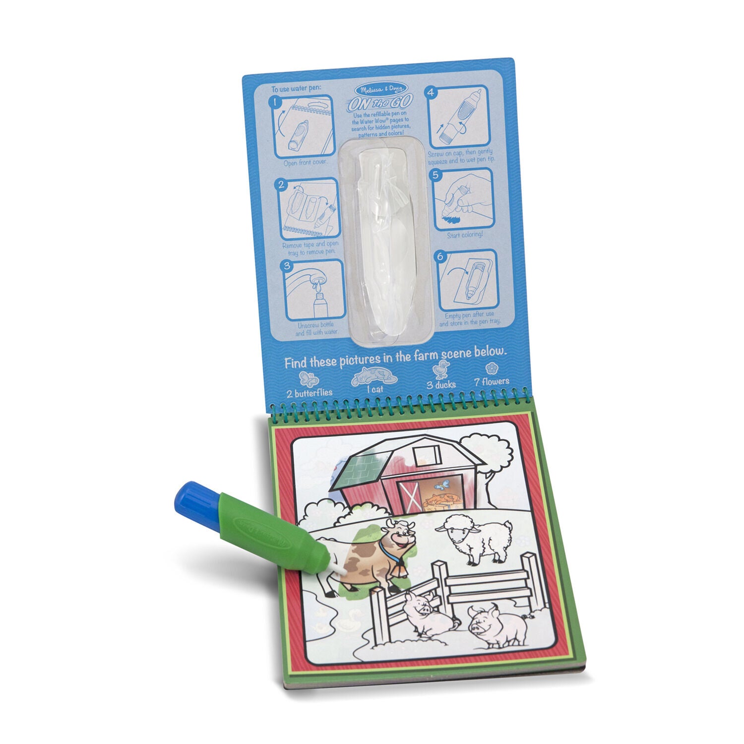 Melissa & Doug On-The-Go Water Wow! Fairy Tale, Makeup