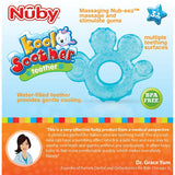 Nuby IcyBite Hand Teether, Colors May Vary
