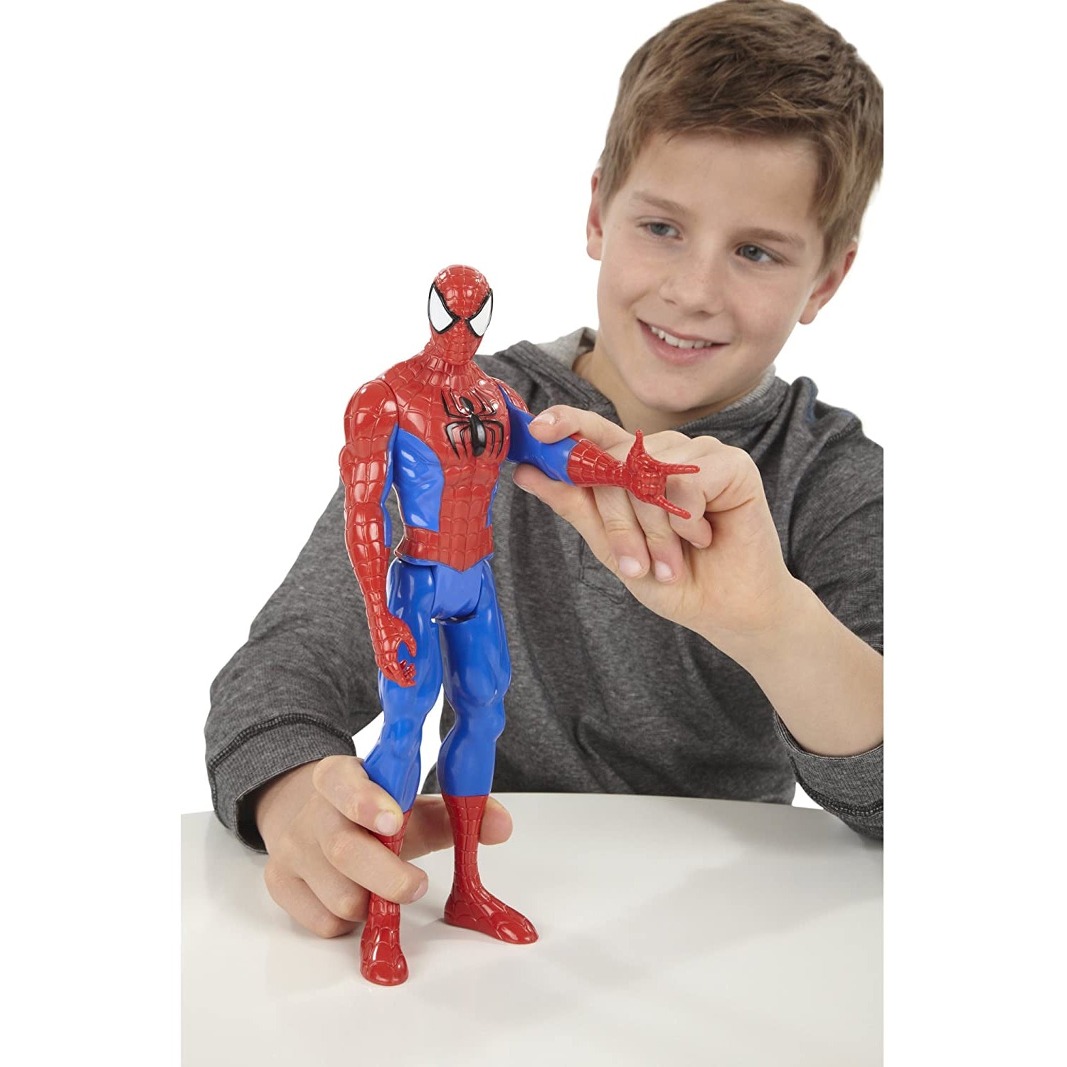 Pack de 3 figurines Marvel Spider-Man Homecoming Titan Hero Series