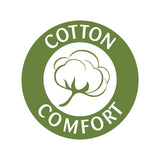 Sealy Naturals Cotton Fitted Toddler & Baby Crib Mattress Pad