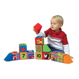 Melissa and Doug K's Kids Match and Build Blocks