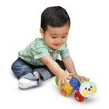 Melissa and Doug Press & Go Inchworm Baby and Toddler Toy