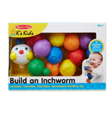 Melissa and Doug Build an Inchworm Pop Blocs Learning Toy