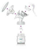 Philips Avent Manual Breast Pump, Clear