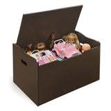 Badger Basket Bench Top Toy Box – Espresso