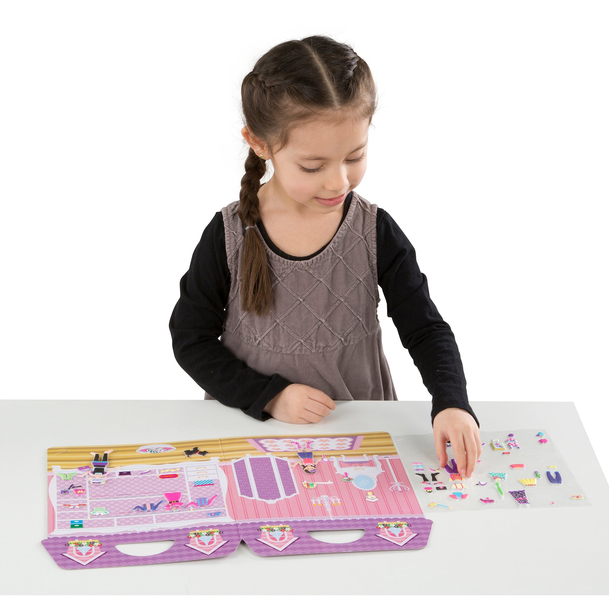 Melissa and Doug Puffy Stickers Play Set: Dress-Up