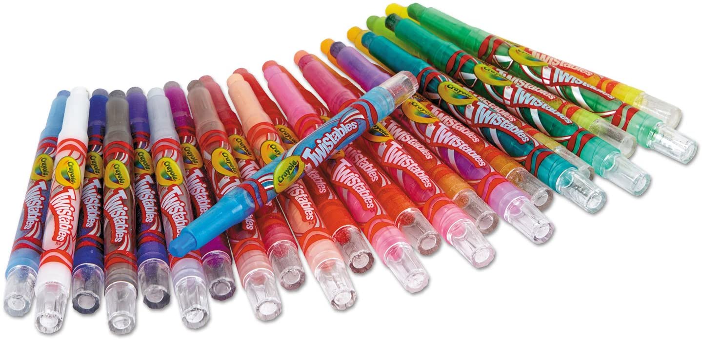 Crayola Mini Twistables Crayons, 10ct, Coloring Gift for Kids