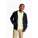 French Toast Boys 2T-4T Long Sleeve Pique Polo