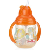 Nuby Designer Series Twin Handle Flip-It Cup with 360° straw