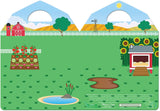 Melissa & Doug Puffy Sticker Play Set - On the Farm - 52 Reusable Stickers, 2 Fold-Out Scenes