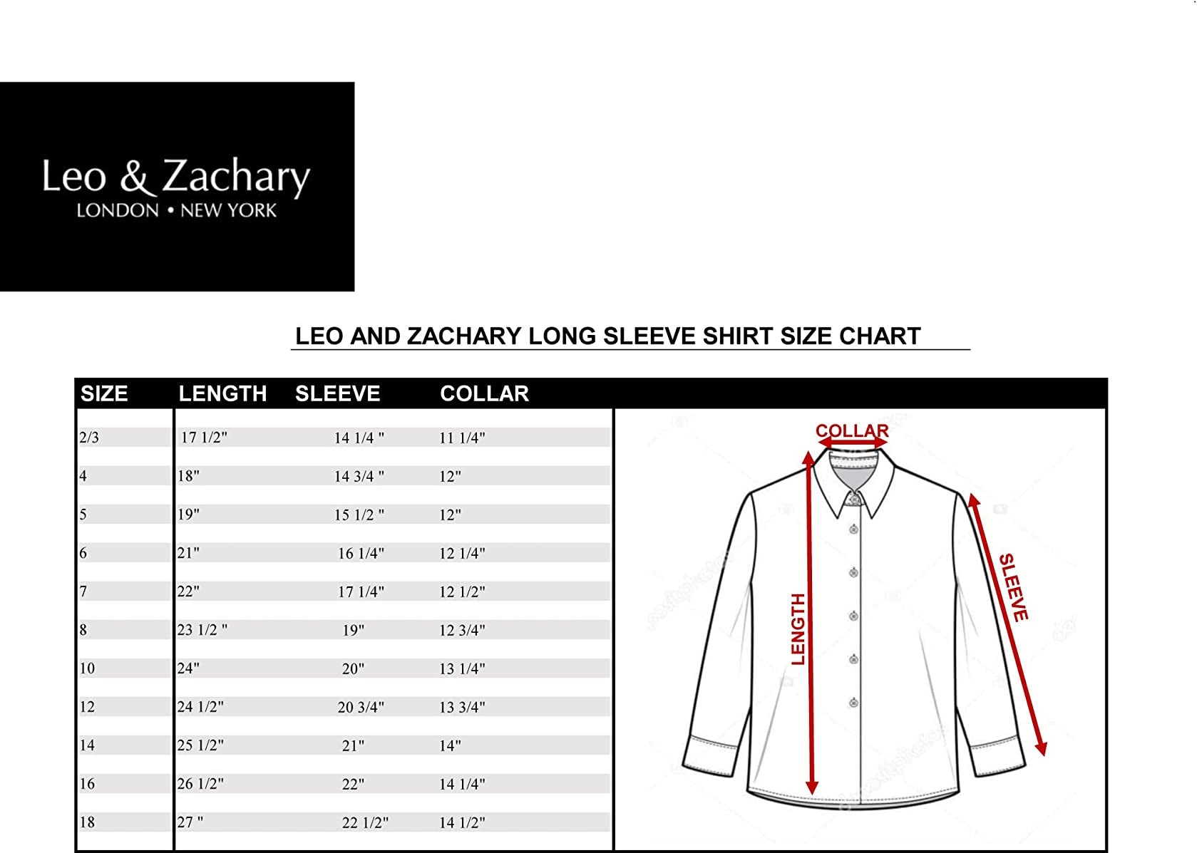 Leo & Zachary Boys 8-20 Box Text Dress Shirt