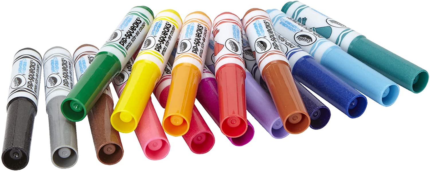 Crayola 16ct Pip Squeaks Skinnies Washable Markers