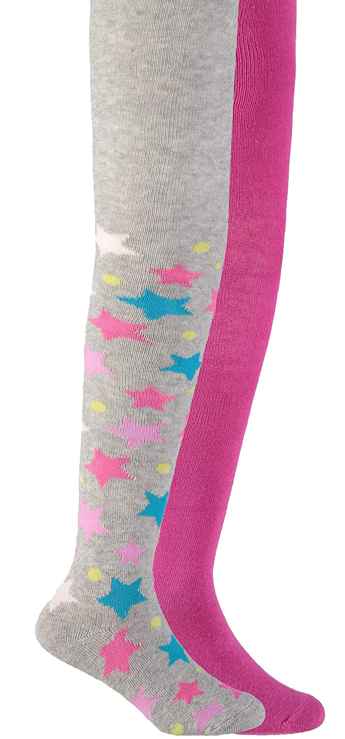 Trimfit Girls 4-10 Heavy Knit Tights 2-Pack