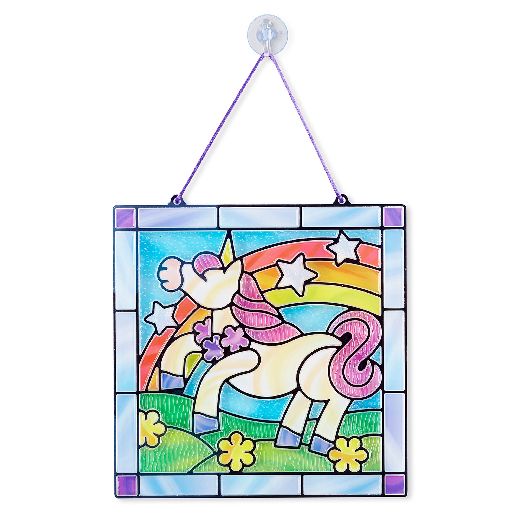 Melissa and Doug Stained Glass Made Easy - Unicorn