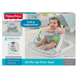 Fisher Price Sit-Me-Up Floor Seat - Honeydew Drop, portable infant chair with toys