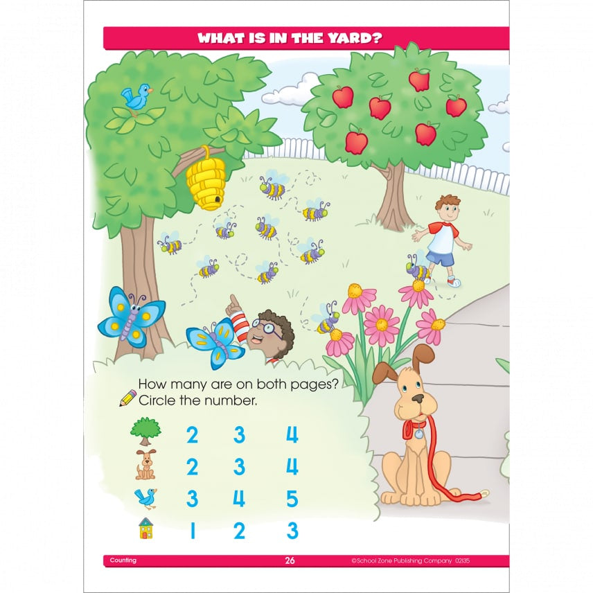 School Zone Preschool Basics Workbook