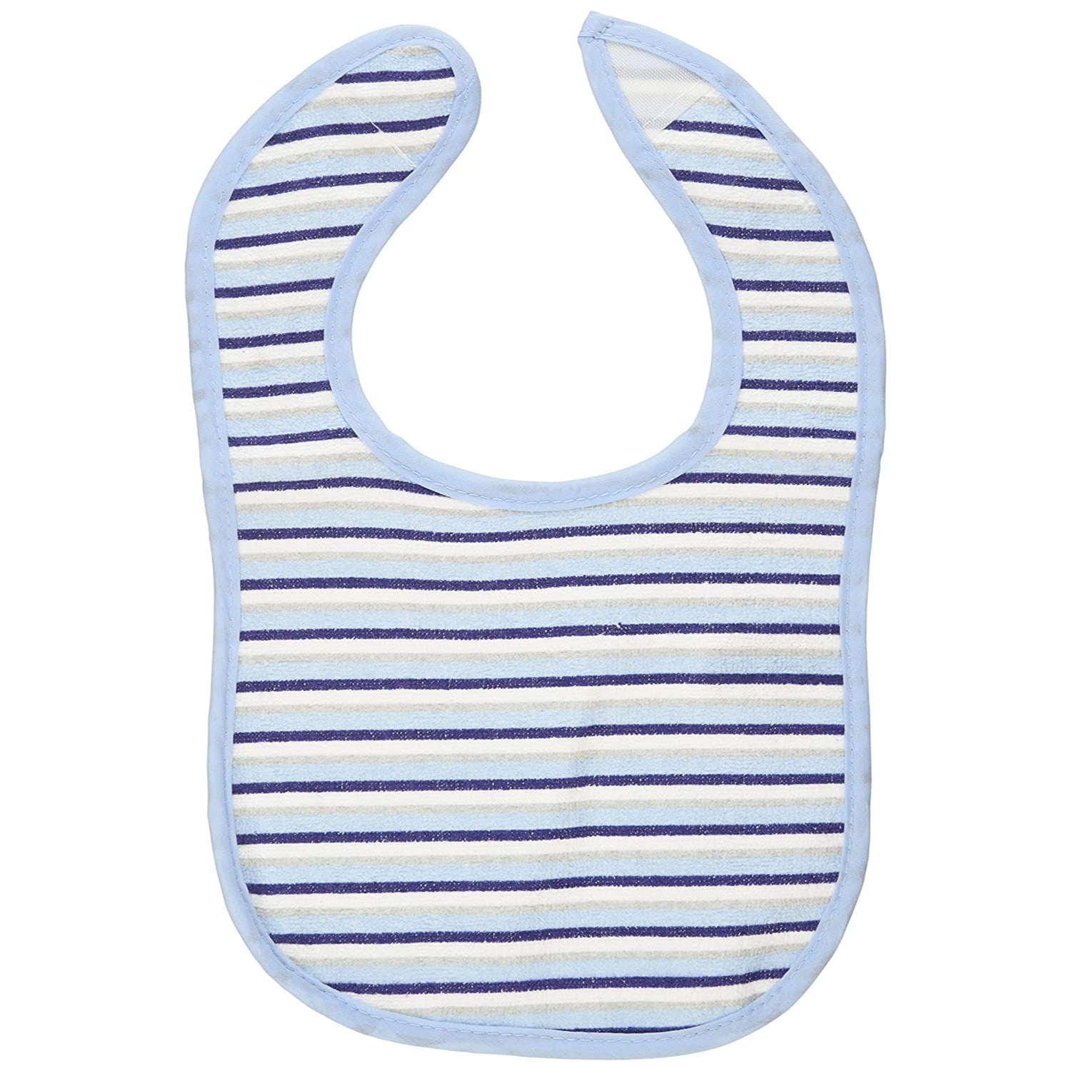 Luvable Friends Baby Cotton Terry Drooler Bibs with PEVA Back